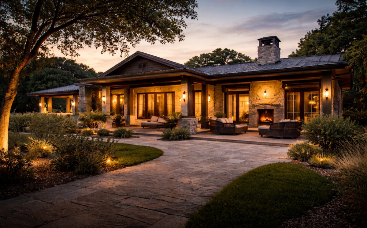 Soft lighting for natural outdoor spaces. 4